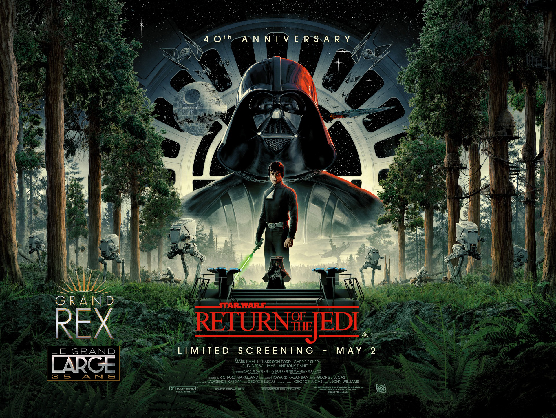 Le Retour du Jedi 40 ans Grand Large Poster